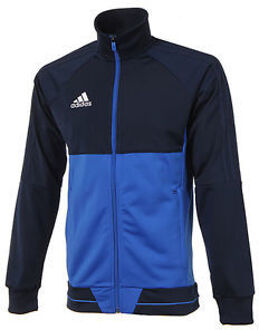 adidas Tiro17 Trainingsjas - Maat L  - Mannen - blauw