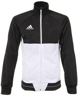 adidas Tiro17 Trainingsjas - Maat L  - Mannen - wit/zwart