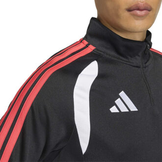 adidas tiro26l tr top t-shirt voetbal train lm heren - Zwart