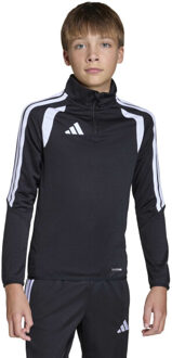 adidas tiro26l tr topy t-shirt voetbal train lm jonge - - maat 140 Zwart
