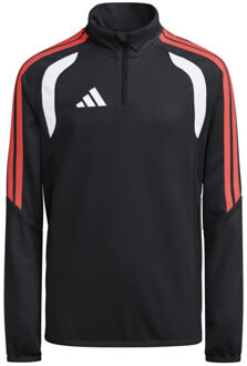 adidas tiro26l tr topy t-shirt voetbal train lm jonge - Zwart - 152