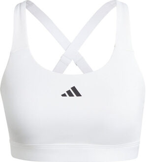 adidas TLRD Impact High Support Sport BH wit - XL (A-B)