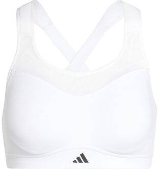 adidas TLRD Impact Training High Support Sport BH wit - M (A-B)