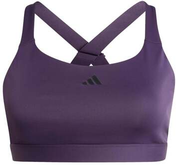 adidas TLRDRCT High Support Sport-bh Dames-paars - MC-D