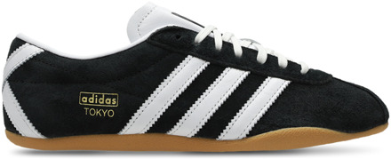 adidas Tokyo Sneakers Dames - Zwart - Maat 36 - Leer Black