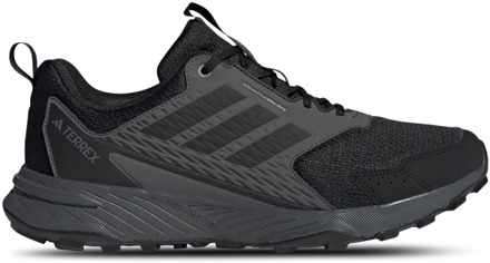 adidas Tracefinder Trail Sneakers Heren - Zwart - Maat 45 1/3 - Mesh/Synthetisch Black