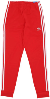 adidas Trackpant Better Scarlet/White Adidas , Red , Heren - Xl,S,Xs