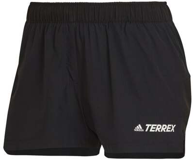 adidas Trail Shorts Dames-Zwart - L
