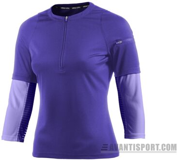 adidas Trail Sport fietsshirt dames 3/4 violet Maat XS