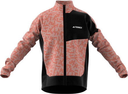 adidas Trail Windjack Heren roze - M