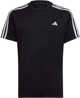 adidas Train Essentials 3-Stripes Shirt Junior zwart - wit - 128