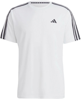 adidas Train essentials 3-stripes training t-shirt Wit - M