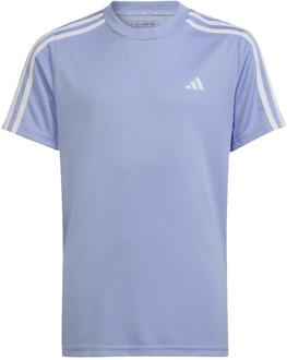 adidas Train essentials aeroready 3-stripes regular-fit t-shirt Blauw - 176