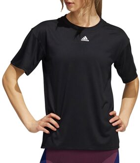 adidas Training 3S AEROREADY Tee - Zwart Sportshirt Dames - XS