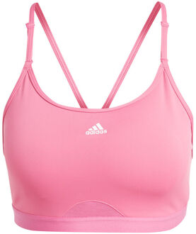 adidas Training Aeroreact Training Light-Support Sport-BH Sport-bh Dames pink - XS