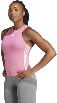 adidas Training ES 3 Stripes Tanktop Dames pink - L