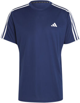 adidas Training Essential Base 3 Stripes T-shirt Heren donkerblauw - S,M