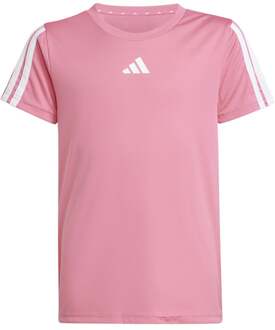 adidas Training Essentials 3 Stripes T-shirt Kinderen roze - 164