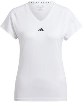 adidas Training Essentials Min T-shirt Dames-Wit - L