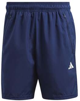 adidas training hardloopshort blauw heren heren - L