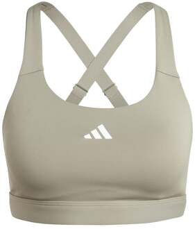 adidas Training High-Support Sport-bh Dames salie - XSA-B