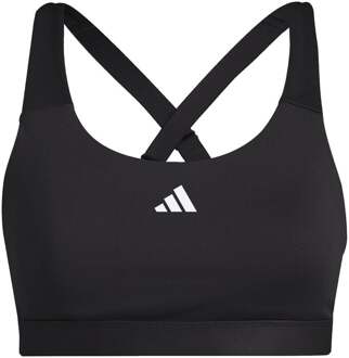 adidas Training High-Support Sport-bh Dames zwart - M C-D