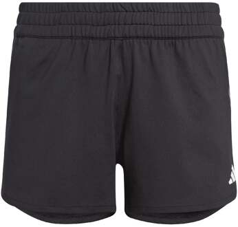adidas Training Icons 3 Stripes Knitted Shorts Meisjes zwart - 170