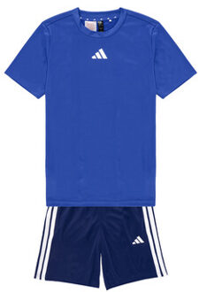 adidas Trainingspak adidas Train Essentials 3-Stripes Tee Set Kids" Marine - 11 / 12 jaar,13 / 14 jaar,7 / 8 jaar,9 / 10 jaar,15 / 16 jaar
