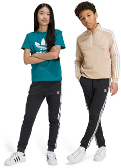 adidas Trefoil Broeken Kinder - Zwart - Maat 147 - 152 CM - Katoen Jersey Black