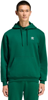 adidas Trefoil Hoodies Heren - Groen - Maat XXL - Katoen Jersey Green