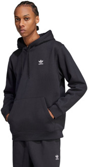 adidas Trefoil Hoodies Heren - Zwart - Maat XL - Katoen Jersey Black