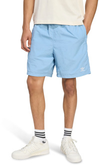 adidas Trefoil Korte Broeken Heren - Blauw - Maat S - Nylon Blue