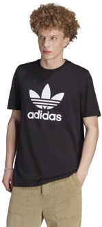 adidas Trefoil Logo Tee Adidas , Black , Heren - Xl,L