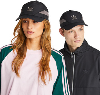 adidas Trefoil Petten Unisex - Zwart - Maat 40-42 Black