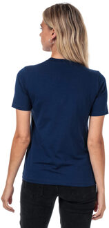 adidas Trefoil  Sportshirt - Maat 30  - Vrouwen - donker blauw/wit