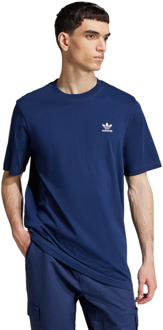 adidas Trefoil T-shirts Heren - Blauw - Maat S - Katoen Blue