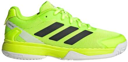 adidas Ubersonic Allcourt schoen Kinderen-limoen,zwart - 38