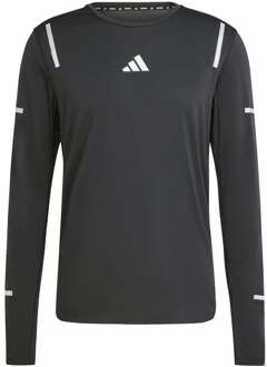 adidas Ultimate High Visibility Hardloopshirt Heren-Zwart - XXL