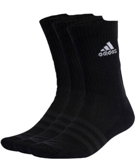 adidas Uniseks sports crew sokken voor volwassenen (set van 6) Zwart - 40