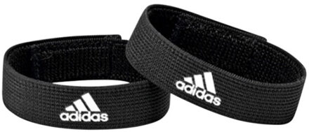 adidas Unisex adult 620656 smalle sokbanden (set van 2) Zwart - One size