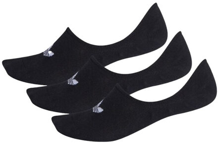adidas Unisex adult originals laaggesneden sokken (set van 3) - maat 39-42 Zwart