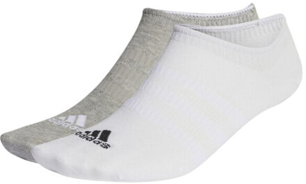 adidas Unisex adult thin & light no-show sokken (set van 3) Grijs - 39-42