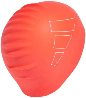 adidas Unisex badmuts met logo voor volwassenen Rood - One size