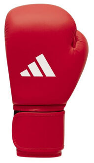 adidas Unisex volwassen lederen bokshandschoenen Rood - One size