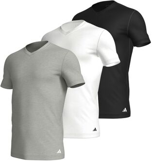 adidas V-Neck Shirt Heren (3-pack)