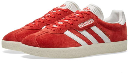adidas Vintage Gazelle Super Sneakers Adidas , Red , Heren - 45 1/3 EU