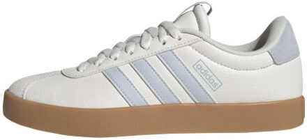 adidas vl court 3.0 lage sneakers dames - - maat 39 1/3 Wit