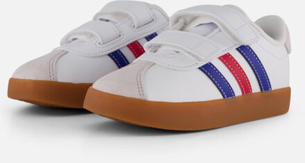 adidas VL Court 3.0 Sneakers wit Imitatieleer - 27,25,23,26,24