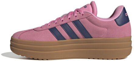 adidas vl court bold lage sneakers dames - - maat 40 2/3 Rood