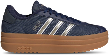 adidas Vl Court Bold Sneakers Dames - Blauw - Maat 40 2/3 - Leer Blue
